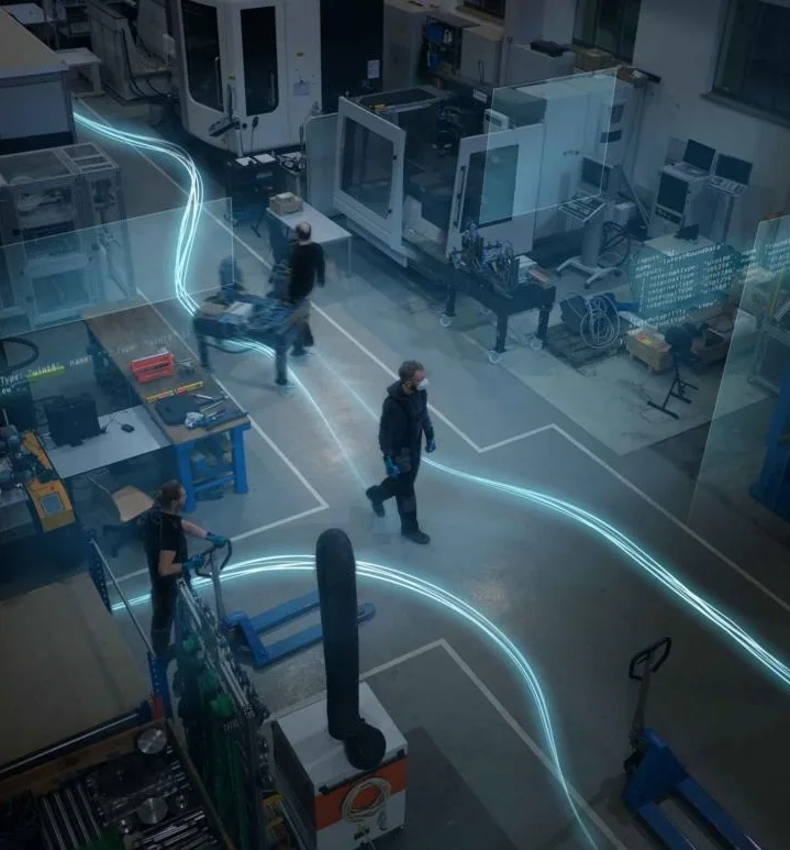 Industrial shopfloor environment